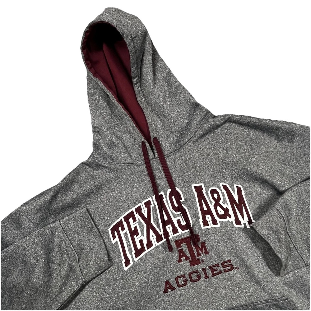 Texas A&M University Aggies Knights Apparel Pullover Hoodie Men's XL Embroidered